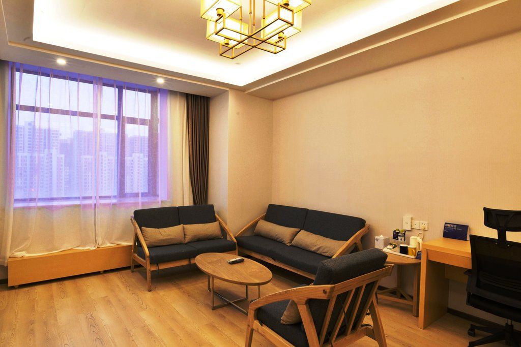 Holiday Inn Express - Jinan Exhibition Center, An Ihg Hotel מראה חיצוני תמונה