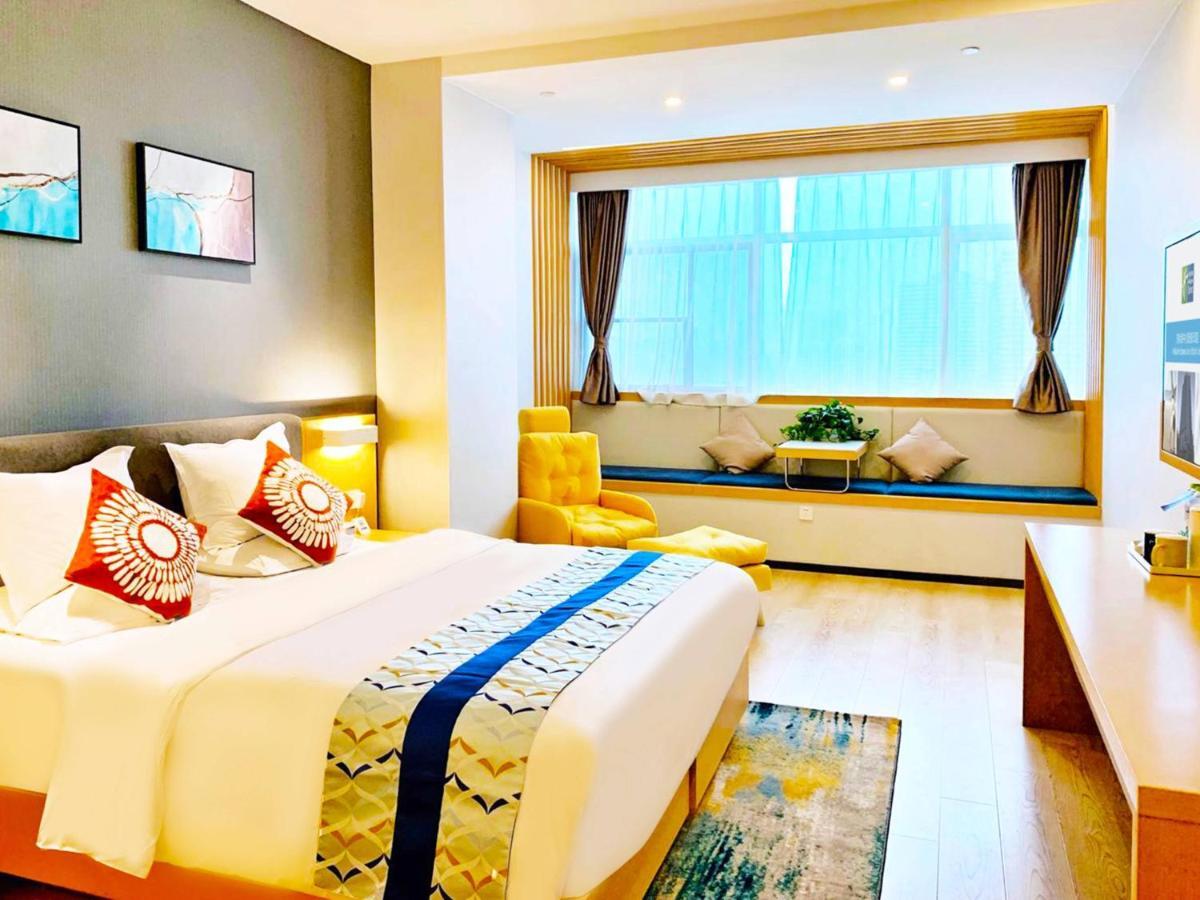 Holiday Inn Express - Jinan Exhibition Center, An Ihg Hotel מראה חיצוני תמונה