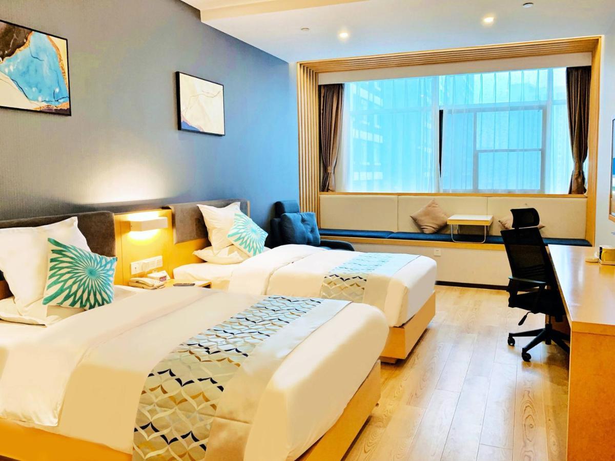 Holiday Inn Express - Jinan Exhibition Center, An Ihg Hotel מראה חיצוני תמונה